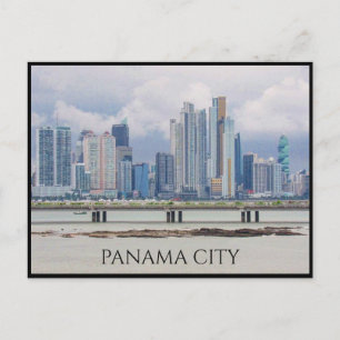 Carte Postale ville de panama