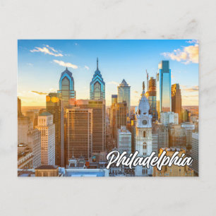 Carte Postale Ville De Philadelphie, Pennsylvanie, États-Unis