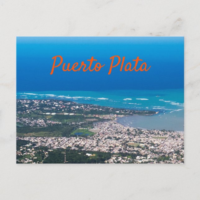 Carte Postale Ville de Puerto Plata (Devant)