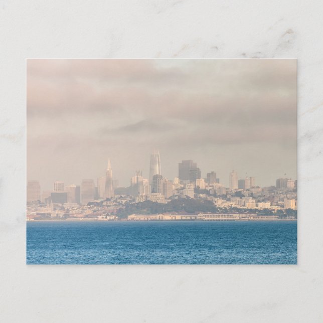 Carte Postale Ville de San Francisco Skyline (Devant)