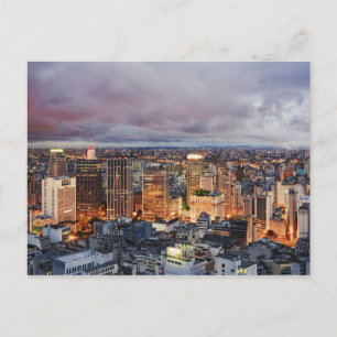 Carte Postale Ville de Sao Paulo