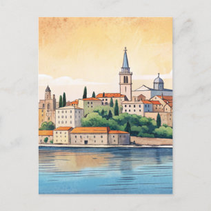 Carte Postale Ville de Split Croatie