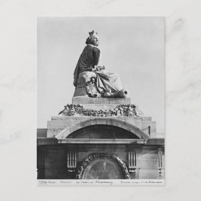 Carte Postale Ville de Strasbourg (Devant)