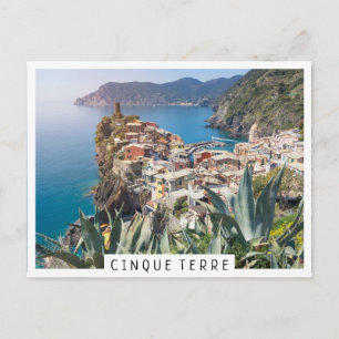 Carte Postale Ville de Vernazza dans les Cinque Terre