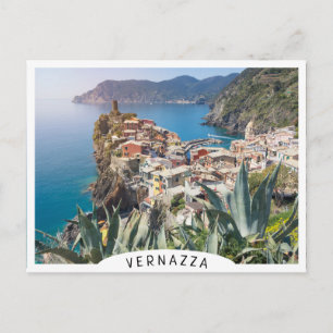 Carte Postale Ville de Vernazza dans les Cinque Terre
