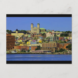Carte Postale Ville des couleurs