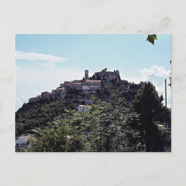 Carte Postale Ville d'Eze, Côte d'Azur (Devant)