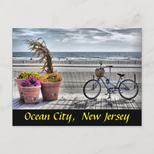 Carte Postale Ville d'océan, New Jersey