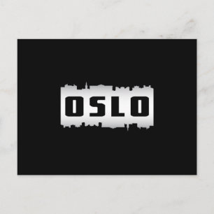 Carte Postale Ville d'Oslo Norway
