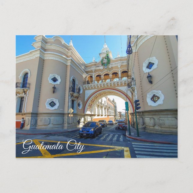 Carte Postale Ville du Guatemala (Devant)