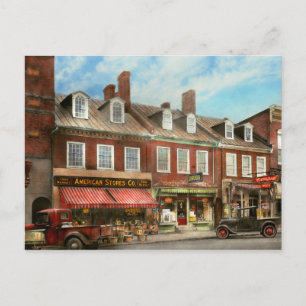 Carte Postale Ville - Easton MD - Une tranche de la vie américai