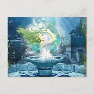 Carte Postale Ville éveillée