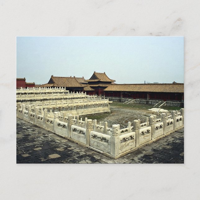 Carte Postale Ville interdite, Pékin, Chine (Devant)