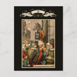 Carte Postale Ville médiévale