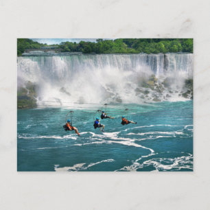 Carte Postale Ville - Niagara NY - Vol au-dessus du Niagara