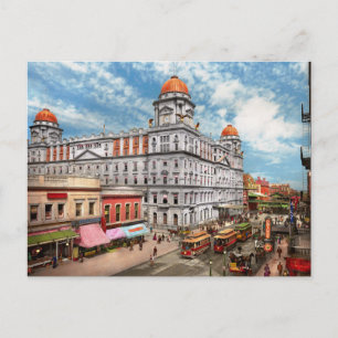 Carte Postale Ville - NY - La courte vie Grand Central 1900