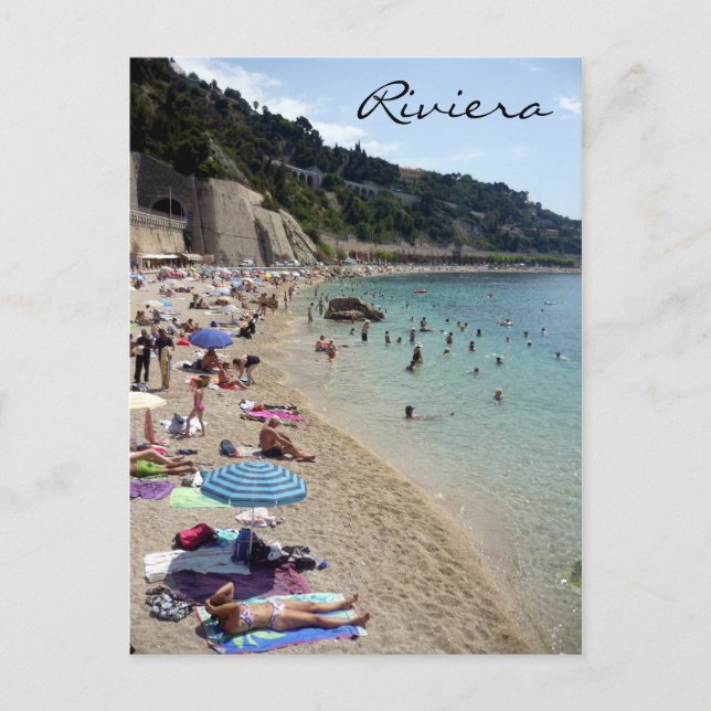 Carte Postale villefranche riviera (Devant)