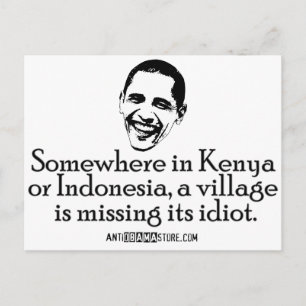 Carte Postale Villiage Idiot