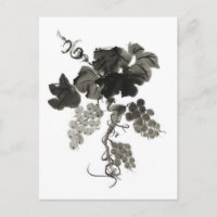 Vin de raisin, Sumi-e
