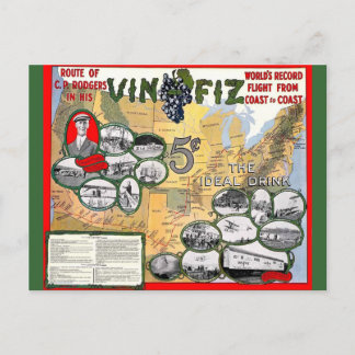 Carte Postale Vin Fiz