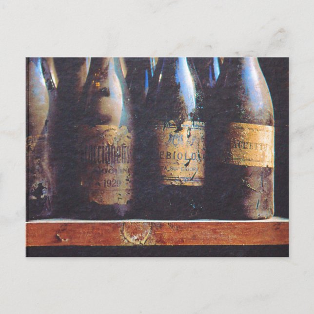 Carte Postale Vin vintage (Devant)