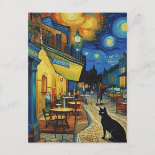 Carte Postale Vincent Cat Gogh