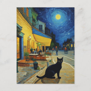 Carte Postale Vincent Cat Gogh