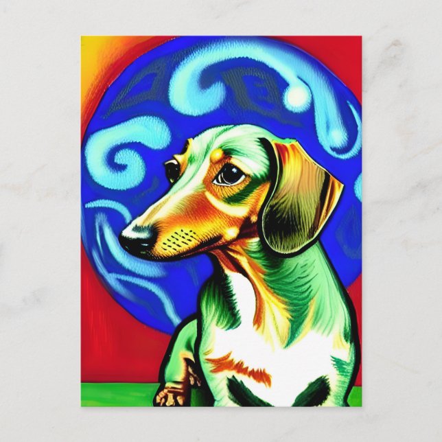 Carte Postale Vincent Van Dog (Devant)