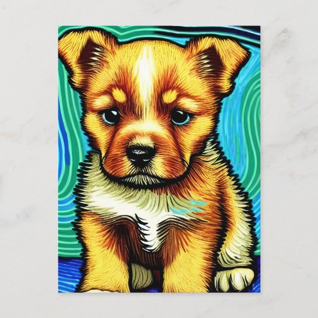 Carte Postale Vincent Van Dog (Devant)