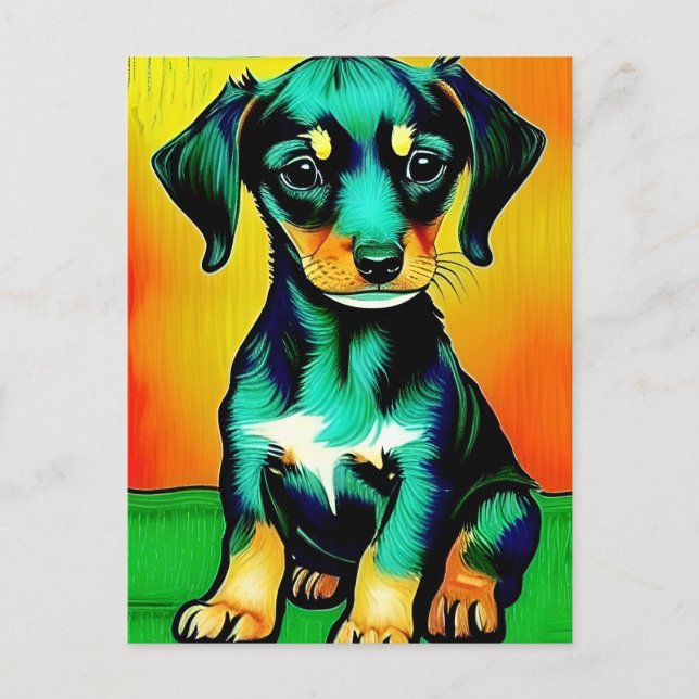 Carte Postale Vincent Van Dog (Devant)