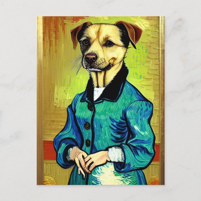 Carte Postale Vincent Van Dog (Devant)