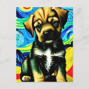 Carte Postale Vincent Van Dog
