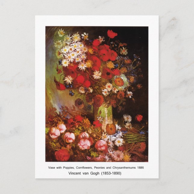 Carte Postale Vincent Van Gogh (Devant)