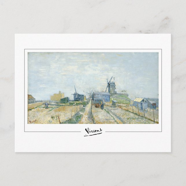 Carte Postale Vincent Van Gogh #11 - Beaux-Arts (Devant)