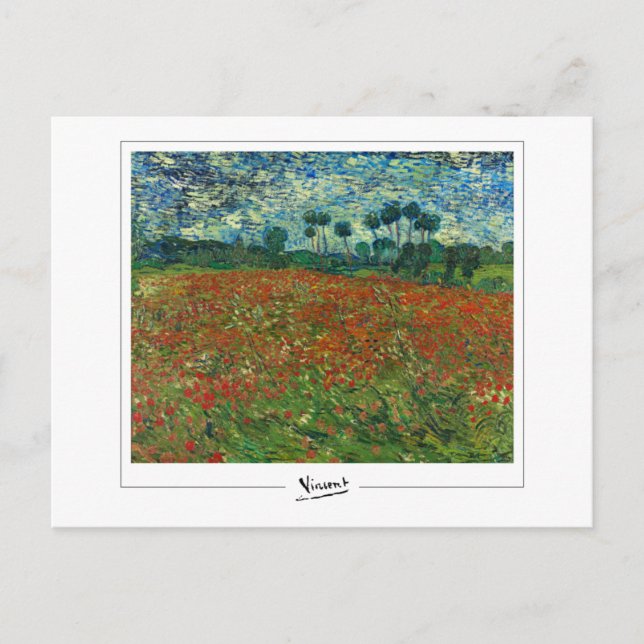 Carte Postale Vincent Van Gogh #25 - Art (Devant)