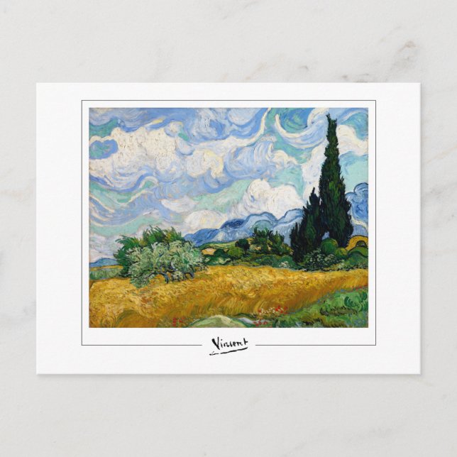 Carte Postale Vincent Van Gogh #6 - Beaux-Arts (Devant)