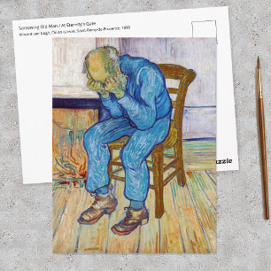Carte Postale Vincent van Gogh - À la porte de l'éternité