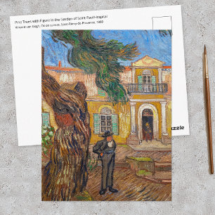 Carte Postale Vincent Van Gogh - Asile Saint-Paul à Saint-Rémy