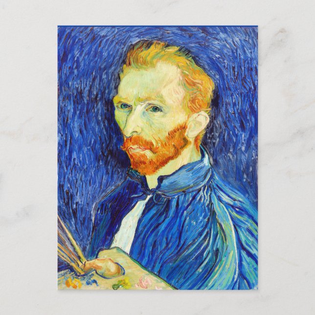 Carte Postale Vincent van Gogh - Autoportrait, 1889, (Devant)