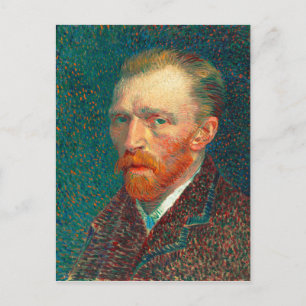 Carte Postale Vincent Van Gogh Autoportrait avec costume Art