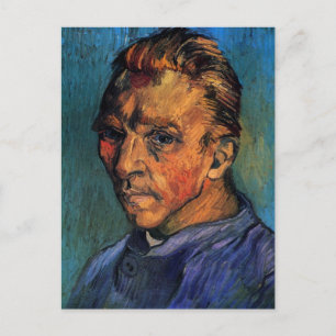 Carte Postale Vincent van Gogh Autoportrait sans barbe