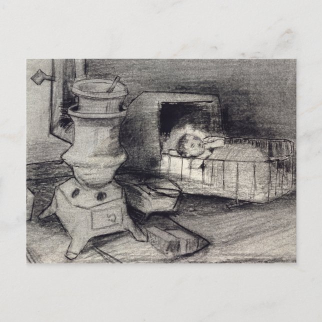 Carte Postale Vincent van Gogh | Berceau (Devant)