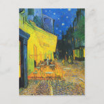 Carte Postale Vincent Van Gogh Café Terrasse Au Night Fine Art<br><div class="desc">Vincent Van Gogh Café Terrasse Au Night Fine Art Carte Postale</div>