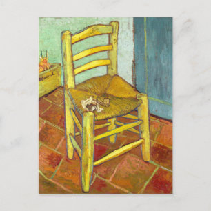 Carte Postale Vincent Van Gogh Chaise avec tuyau
