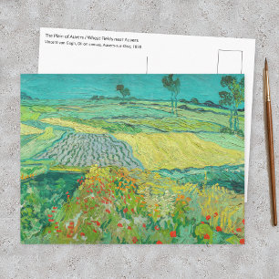 Carte Postale Vincent van Gogh - Champs de blé près d'Auvers
