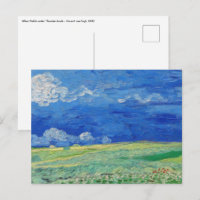 Vincent van Gogh - Champs de blé sous orage
