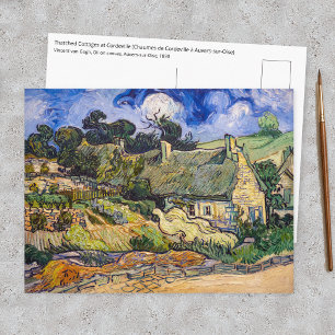 Carte Postale Vincent Van Gogh - Chaumières à Cordeville