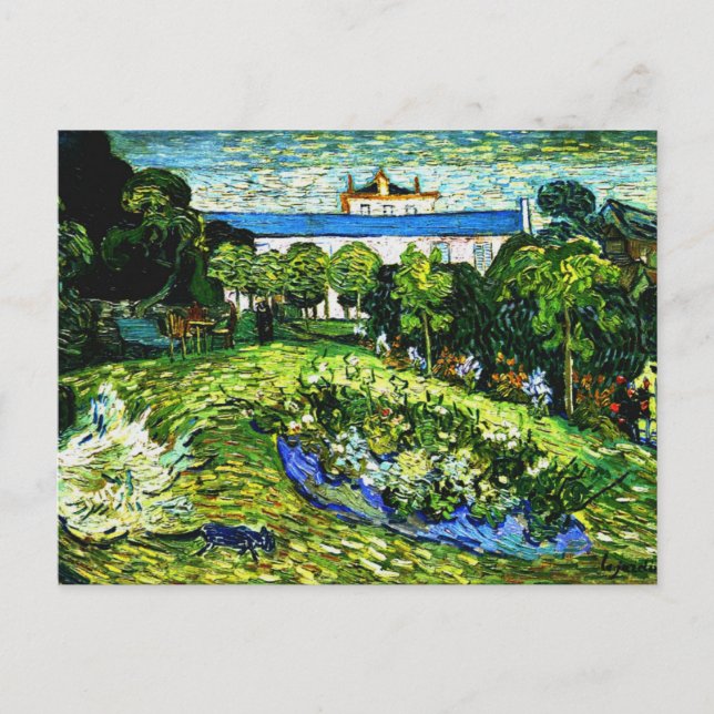 Carte Postale Vincent van Gogh, Daubigny's Garden, (Devant)