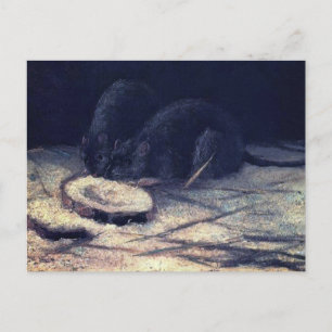 Carte Postale Vincent Van Gogh - Deux rats - Rat Lover Fine Art