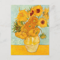 Vincent Van Gogh Douze tournesols dans un vase Art